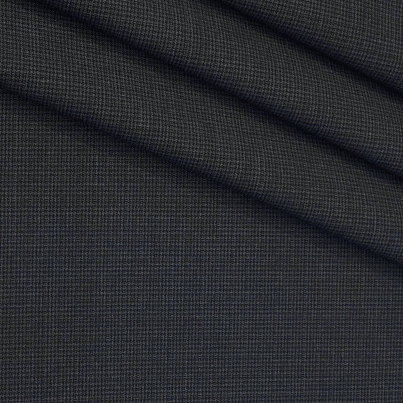 Trouser Fabric Donear 4Way Lycra Premium Pin Check Colour Grey